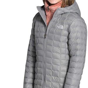 🆕The North Face Girls' Thermoball Eco Parka, SM (7/8)-Meld Grey, Brand NEW, Aut